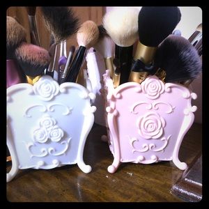 Pink girly themed organizers